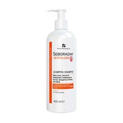 Seboradin Revitalizing, szampon regenerujący do włosów suchych, zniszczonych farbowaniem i modelowaniem, 400 ml