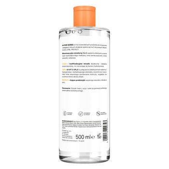 AA Pure Derma, witaminowy płyn micelarny 3w1, 500 ml