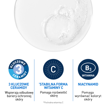 CeraVe, rozświetlający żel do mycia z witaminą C, 236 ml