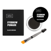 Wibo, pomada do brwi, wodoodporna, Black Brown, 3,5 g
