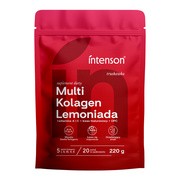 Intenson Multi Kolagen Lemoniada, proszek, smak truskawkowy, 220 g