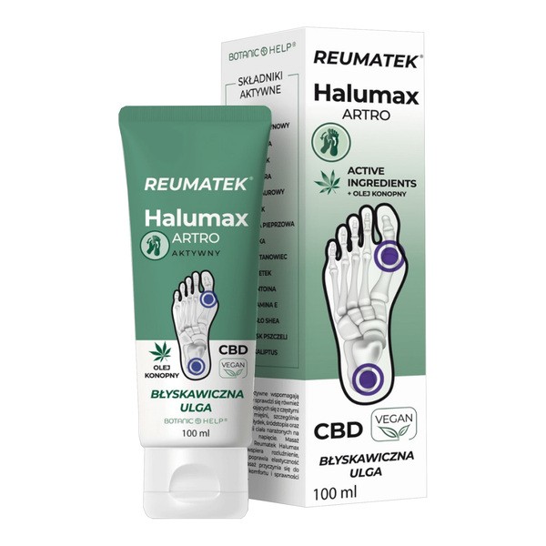 Botanic Help Botanic Help Reumatek Halumax Artro, maść, 100 ml — Inhaltsstoffe i ocena