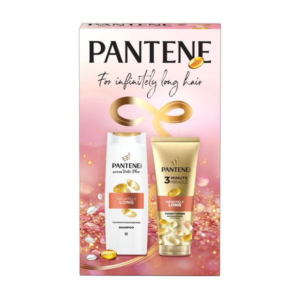 Pantene Set Pantene Infinitely Long Shampoo 400 ml + Spülung 220 ml — Inhaltsstoffe und Bewertung
