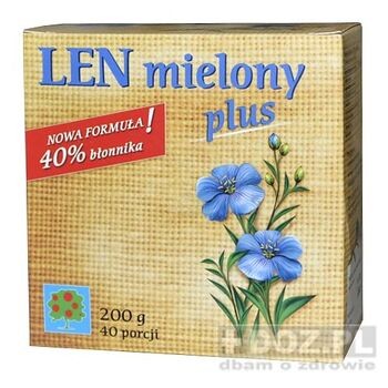 Len mielony Plus, (Ekoprodukt), 200 g