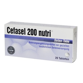 Cefasel 200 nutri, selen tabs, tabletki, 20 szt.
