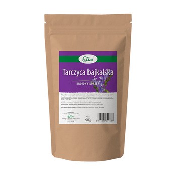 Flos, Tarczyca bajkalska krojony korzeń, 50 g
