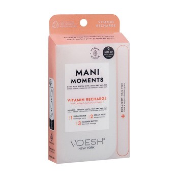 Voesh, Mani Moments, podwójny zestaw do manicure, Vitamin Recharge, 7 szt.