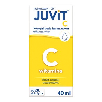 Juvit C, 100 mg/ml, krople doustne, 40 ml