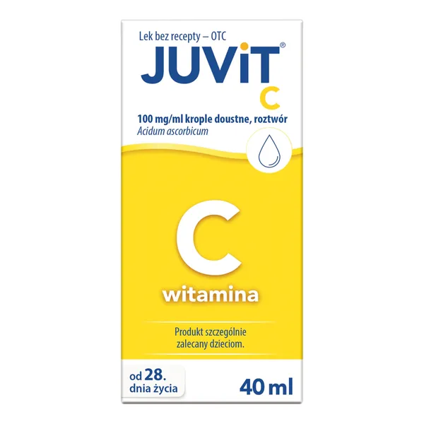Witamina C 100 mg/ml krople 40 ml [Juvit]