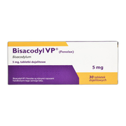 Bisacodyl  VP, 5 mg, tabletki dojelitowe, 30 szt (import równoległy, InPharm)