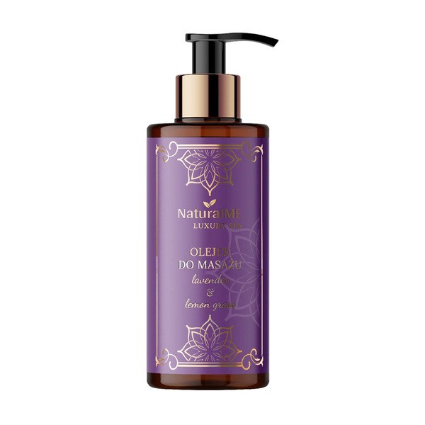 NaturalME NaturalME Luxury SPA, olejek do masażu, Lavender &amp; Lemongrass, 200 ml — Składniki i ocena