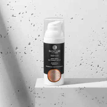 BasicLab Masculis, krem do twarzy SPF 30 Prewencja i Antyoksydacja, 50 ml