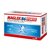 Maglek B6 Forte, 100 mg+10 mg, tabletki powlekane, 60 szt.