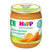 alt HiPP BIO od pokoleń, Młoda marchew z ziemniakami, po 4. m-cu, 125 g