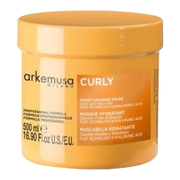 Arkemusa Arkemusa Milano Curly Moisturising, Haarmaske lockig und wellig, 500 ml — Inhaltsstoffe und Bewertung