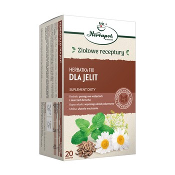 Herbatka Dla jelit, fix, 2 g, saszetki, 20 szt. (Herbapol Kraków)