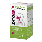 Zatogrip mini 6 m+ z laktoferyną, krople, 30 ml