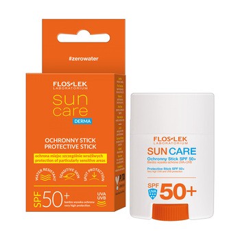 Flos-Lek Sun Care Derma Smart, sztyft przeciwsłoneczny SPF 50+, 16 g