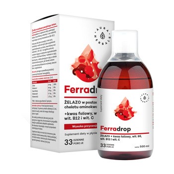 Aura Herbals Ferradrop, płyn, 500 ml