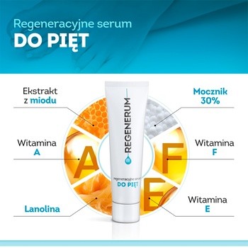 Regenerum, regeneracyjne serum do pięt, 30 g