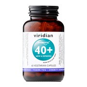 Viridian Flora Bakteryjna Synbiotyk 40+, kapsułki, 60 szt.        