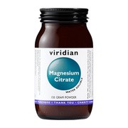 Viridian Magnesium Citrate - Magnez, proszek, 150 g        