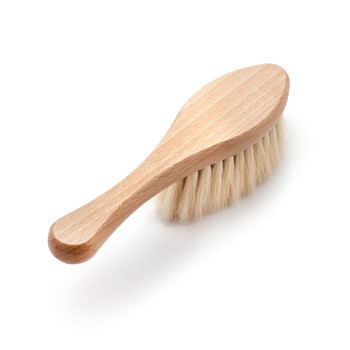 Hhuumm, szczotka do włosów dla dzieci i niemowląt (kozina), 1 szt.