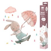 Sipo, Naklejki na ścianę dla dzieci, Króliczek z parasolką, 1 szt. https://azcdn.doz.pl/image/d/product/00a1fbef-scale-180x180.jpg