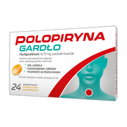 Polopiryna Gardło, 8,75 mg, pastylki twarde, 24 szt.