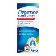 alt Flegamina Junior o smaku truskawkowym, 2 mg/5 ml, syrop , 200 ml
