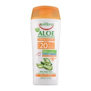 Equilibra Aloe, krem przeciwsłoneczny SPF 20 UVA/UVB, 200 ml