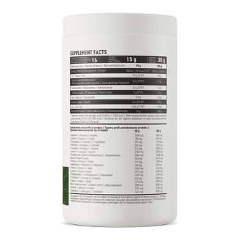 OstroVit Pea Protein Isolate, proszek, smak naturalny, 480 g