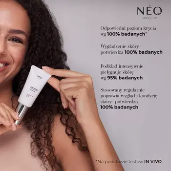 Neo Make Up Intense Serum, podkład satynowy, 06 CARAMEL, 30 ml