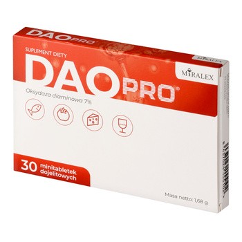 DAOpro, minitabletki dojelitowe, 30 szt.