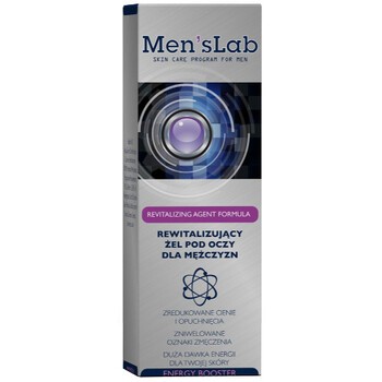 Efektima Men's Lab Energy Booster, żel pod oczy, rewitalizujący, 30 ml