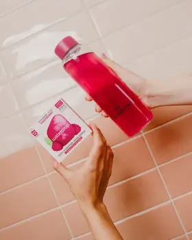 Waterdrop, Microdrink Flair Raspberry, kostki musujące do przygotowania napoju, 2,1 g x 12 szt.