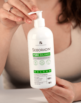 Seboradin Pure Balance, nawilżający balsam do włosów, 400 ml