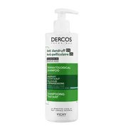 Vichy Dercos DS, szampon przeciwłupieżowy, włosy normalne i przetłuszczające się, 390 ml