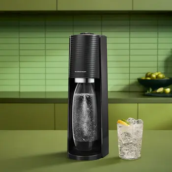 SodaStream, Saturator Terra, czarny, 60L