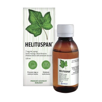 Helituspan, 7 mg/ml, syrop, 120 ml