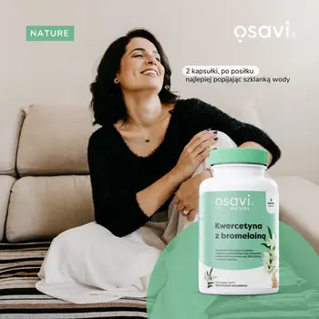 Osavi Kwercetyna z bromelainą, kapsułki twarde, 120 szt.