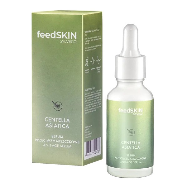 FeedSKIN FeedSKIN, serum przeciwzmarszczkowe z wąkrotą azjatycką, 30 ml — Składniki i ocena