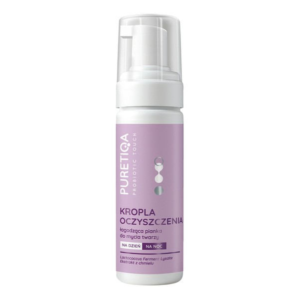 Puretiqa Puretiqa Probiotic Touch, pianka łagodząca do mycia twarzy na dzień i na noc, 150 ml — Składniki i ocena