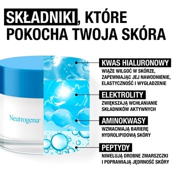 Neutrogena Hydro Boost, nawadniający krem-maska na noc, 50 ml