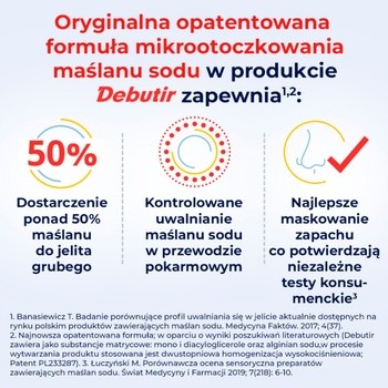 Debutir Forte, kapsułki, 60 szt.