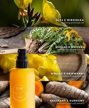 Boska Pszczoła Wildflowers, oleożel z kurkumą i witaminą E, 100 ml