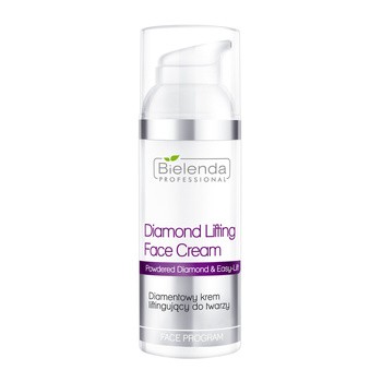 Bielenda Professional, diamentowy krem liftingujący do twarzy, 50 ml