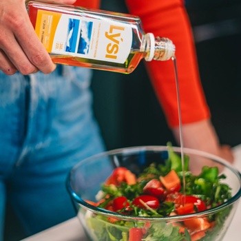 Lysi Tran islandzki o smaku cytrynowym, olej, 240 ml