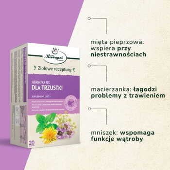 Herbatka Dla trzustki, fix, 2 g, 20 szt. (Herbapol Kraków)