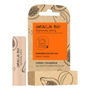 Gracja Bio, pomadka do ust 2w1, ochronno-pielęgnacyjna, papaja, 5 g https://azcdn.doz.pl/image/d/product/e18294db-scale-180x180.png